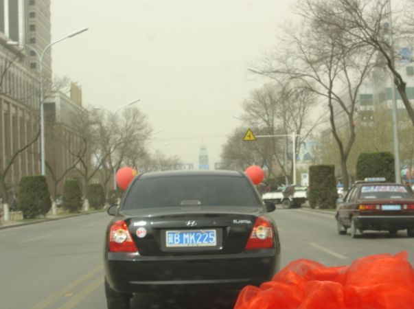 【图】4月23号<em>婚礼</em>现场<em>照片</em> 伊兰特<em>车队</em>出动-